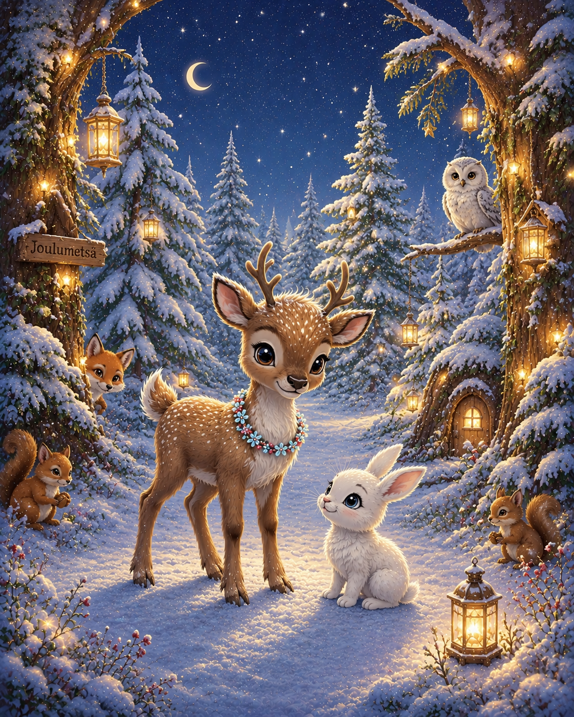 Lumi the little Reindeer and the Secret of the Christmas Forest