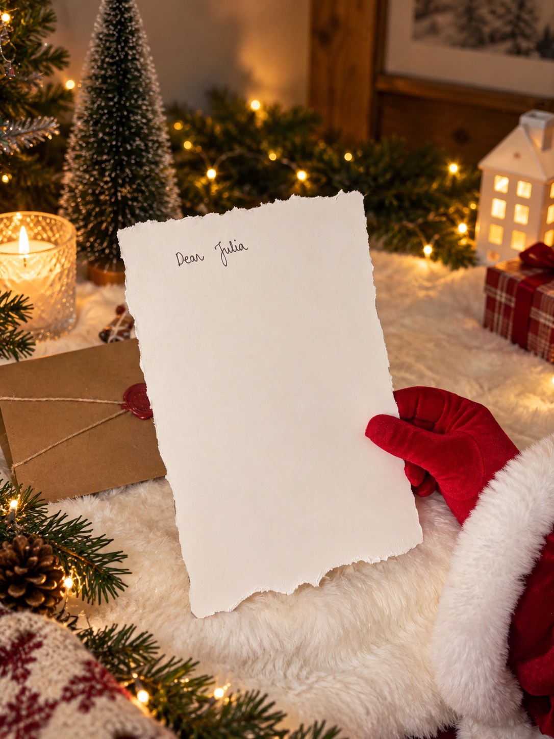A letter from Mrs Arctic Santa